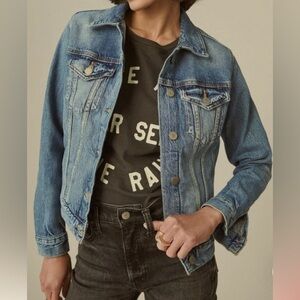 Lucky Brand Tomboy Trucker Jean Jacket, Sz. M